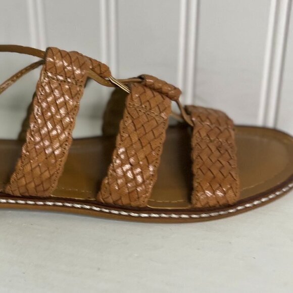 Michael Kors Monterey Leather Lace Up Sandals Size 7 - Picture 7 of 8
